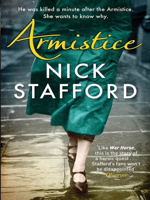 Title details for Armistice by Nick Stafford - Wait list